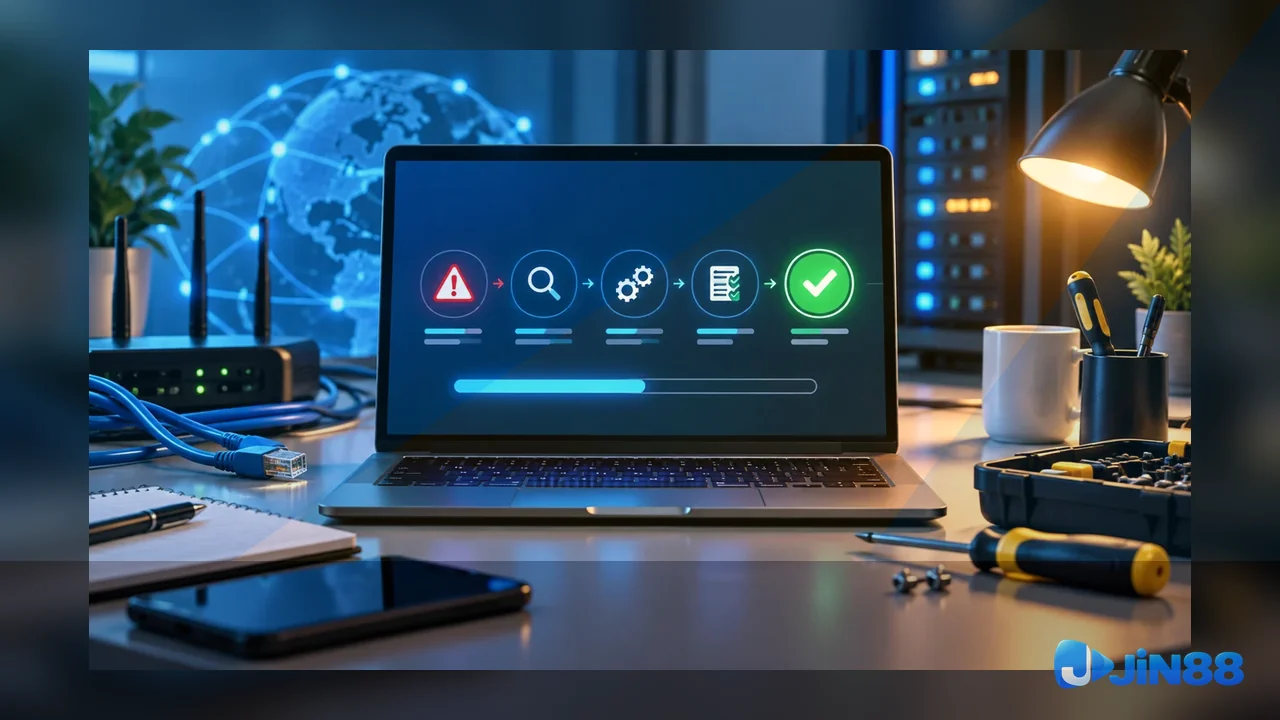 Danh sách kiểm tra Login trước khi tiếp tục – quy trình trên thiết bị dùng chung cho người đang xử lý lỗi